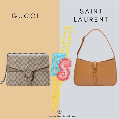 what brand is better ysl or gucci|ysl vs gucci aesthetic.